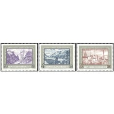 Austria 1972 - 25 de ani Electricitate naționalizată, serie neuzata