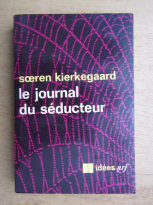Soren Kierkegaard - Le journal du seducteur foto