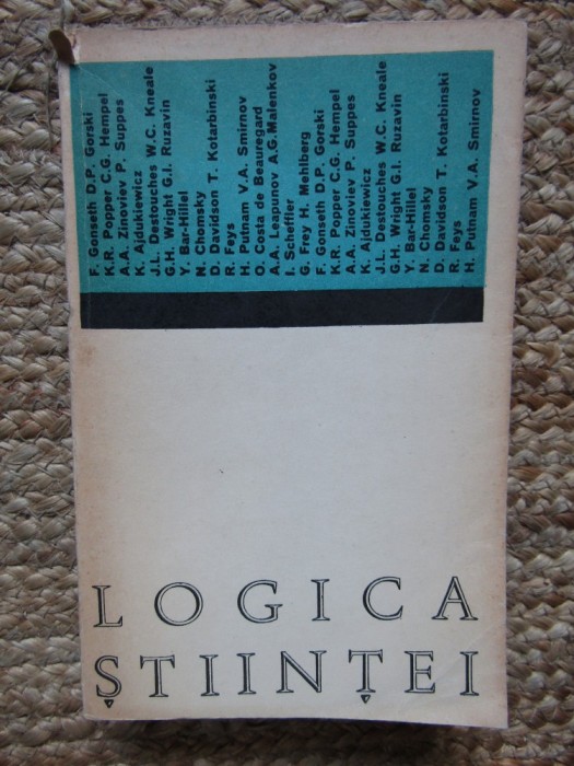 Gh. Enescu C. Popa (eds.) - Logica stiintei (culegere de studii traduse)