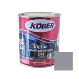 Vopsea alchidica pentru lemn / metal, Kober Ideea, interior / exterior, gri deschis, 0.75 L