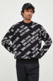 Just Cavalli pulover barbati, culoarea negru, light