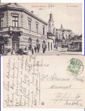 Zalau - Biserica evanghelica, animata- rara