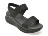 Cumpara ieftin Sandale SKECHERS negre, D LUX WALKER, din material textil