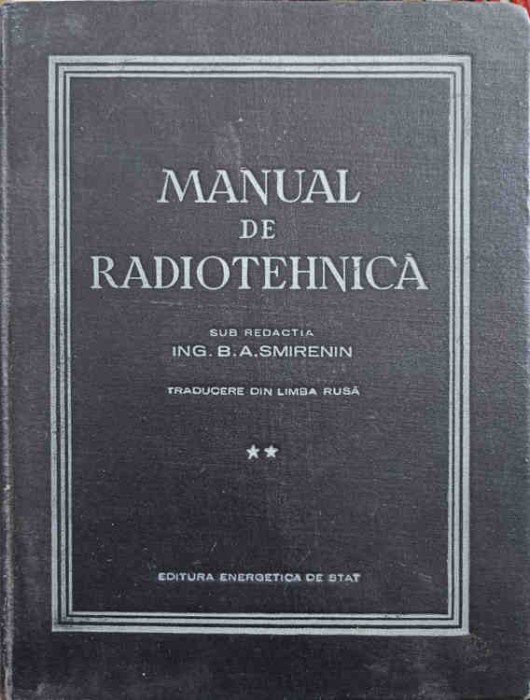 MANUAL DE RADIOTEHNICA VOL.2-B.A. SMIRENIN-250656