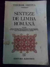 Sinteze De Limba Romana - Theodor Hristea ,547769 foto