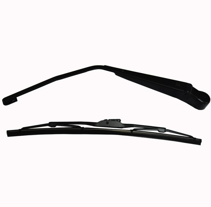 Brat stergator luneta Toyota YARIS (XP10) 1999-2005 si Yaris (XP90) 2006-2011, brat spate de metal lamela stergator de 330mm brat cu gaura de 8mm ver