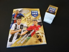 Album gol Panini FIFA 365 2019 + set complet de stickere nelipite foto