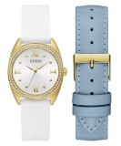 Ceas Dama, Guess, Delilah GW0691L2, Set cu Bratara suplimentara - Marime universala