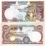Samoa 10 Tala 2005, P-34, Bancnota UNC, Oceania