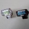 Lot 2 insigne metalice vintage Franta - ILFORD (forma de rola de film foto)