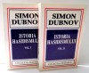 ISTORIA HASIDISMULUI de SIMON DUBNOV, VOL I-II , 1998