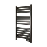 Uscator Electric Prosoape Radiator Leziter 500W Aluminiu Negru Montat Perete IP24 Silentios