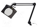Lupă de masă ESD cu lumină de fundal 110-240VAC 14W INSPEKTEC