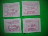 HOPCT MNH BELGIA 243 PHILEURO 2000- AUTOMAT-4 VAL