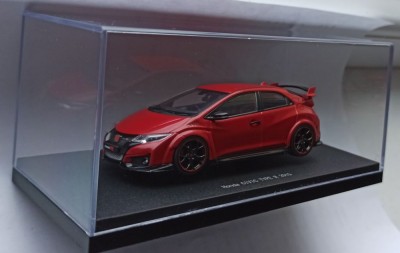 Macheta Honda Civic Type R FK2 2015 rosu - Ebbro 1/43 foto