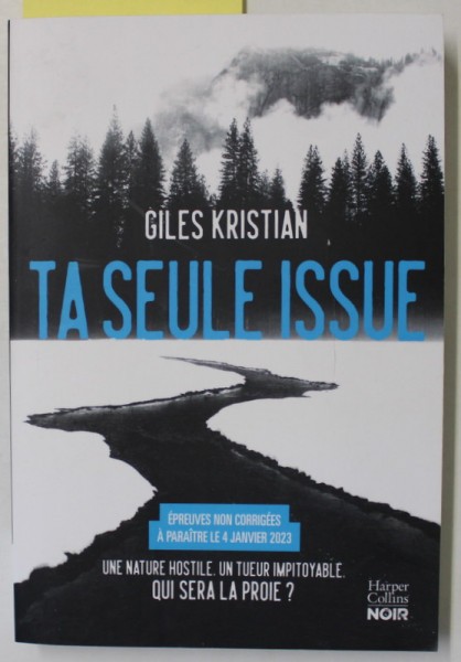 TA SEULE ISSUE par GILES KRISTIAN , 2023