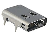 Conector USB C 3.1 BEL FUSE SS-52400-003, 24 pini, unghi 90&deg;, THT