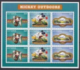 Guyana 1996 Disney Mickey si prietenii MI 5632-5634 MNH