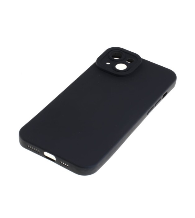 Husa OTB TPU compatibila cu Apple iPhone 15 Plus, negru
