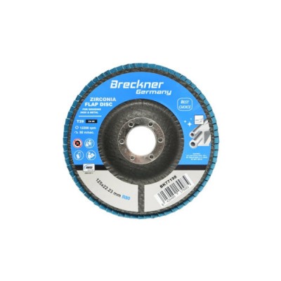 Disc lamelar abraziv cu zirconiu pentru taiat si polizat metal P80 Cod: BK77198 Automotive TrustedCars foto