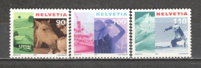 Elvetia.2001 Turism SH.148