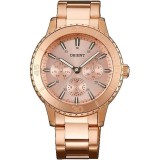 Ceas Dama Orient Sporty Quartz FUX02002Z0 Otel Inoxidabil Roz Auriu Mecanism Japonez 39mm Calendar