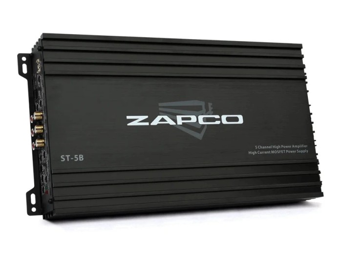 Amplificator auto Zapco ST-5B, 5 canale, 530W