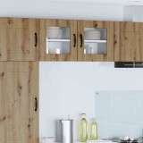 vidaXL Dulap suspendat de bucătărie Stejar Artizanal 40 x 31 x 40 cm 884852