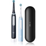 Oral-B iO3 periuta de dinti electrica DUO Black&amp;Blue 2 buc