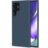 Cumpara ieftin Husa Cover Hard Carbon Fiber pentru Samsung Galaxy S21 FE Albastru, Contakt