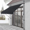 Copertina protectie solara Toronto negru 150 x 120 x 220-309 cm [pro.tec] HausGarden Leisure, [pro.tec]