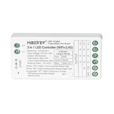 Controller Dimmer Led RGB RGBW RGB+CCT, Tuya, WiFi+RF 2.4Ghz, 12-24VDC MiBoxer FUT037W+
