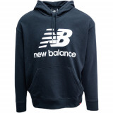 Hanorac femei New Balance Essentials Stacked Logo Oversized Po WT03547BK
