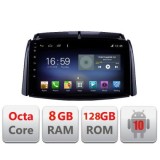 Navigatie Renault Koleos 2009-2016 F-koleos Octa Core cu Android Radio Bluetooth Internet GPS WIFI DSP 8+128GB 4G CarStore Technology