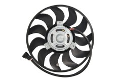 GMV ventilator radiator VW Transporter T4, 1991-2003, motor 1.9 D/TD; 2.4 D, 2.5 TDI, diesel, fara AC, 283 mm; 2 pini,