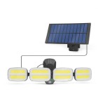 Reflector solar 10W 600lm IP65 cu senzor de miscare cu unitate
