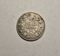 Bulgaria 1 Leva 1894 foto