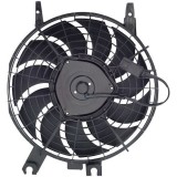 GMV radiator electroventilator Toyota Corolla, 01.1995-04.1997 Benzina, tip climatizare cu AC, cutie Manuala, dimensiune 90W/300mm, cu 2 pini, plasti