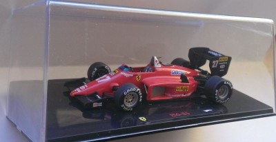 Macheta Ferrari 156-85 Formula 1 1985 (Alboreto)- HotWheels Elite 1/43 foto