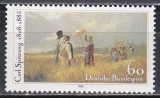 Germania 1985 - 100 de ani de la moartea lui Carl Spitweg, pictor, MNH, Nestampilat
