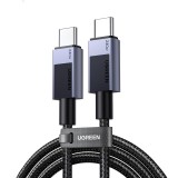 CABLU alimentare si date Ugreen, &quot;L513&quot;, Fast Charging Data Cable pt. smartphone, USB Type-C la USB Type-C 240W, 1m, gri &quot;45067&quot; (timbru verde 0.08 le