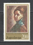 Iugoslavia.1973 100 ani nastere N.Petrovici-Pictura SI.358, Nestampilat
