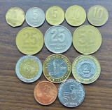 Lot 13 monede diferite Argentina, America Centrala si de Sud