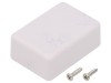 Carcasa universala TAKACHI TWN4-2-5W ABS alba, IP40, UL94V-0, Dimensiuni 35x50x20mm