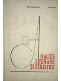 Sorin Alexandrescu - Analize literare si stilistice (Editia: 1967)