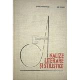 Sorin Alexandrescu - Analize literare si stilistice (Editia: 1967)