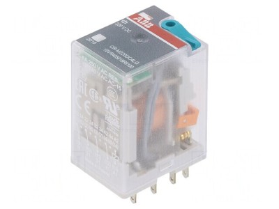 Releu electromagnetic 4PDT 220VDC 6A foto