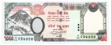 Nepal 1000 Rupii 2016, P-75b, aUNC - Bancnota Autentica Nepal