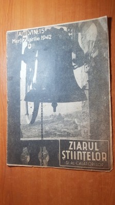 ziarul stiintelor si al calatoriilor-7 aprilie 1942-articol basarabia a reinviat foto