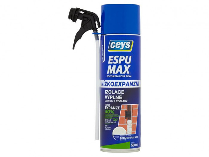 Ceys Espumax Control Total spumă PU, cu expansiune redusă, 500 ml